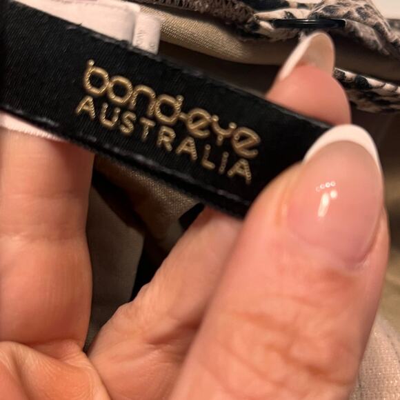 Bond-Eye Australia One Piece Python Print Swimsuit Size 12 D-DD - Picture 9 of 10